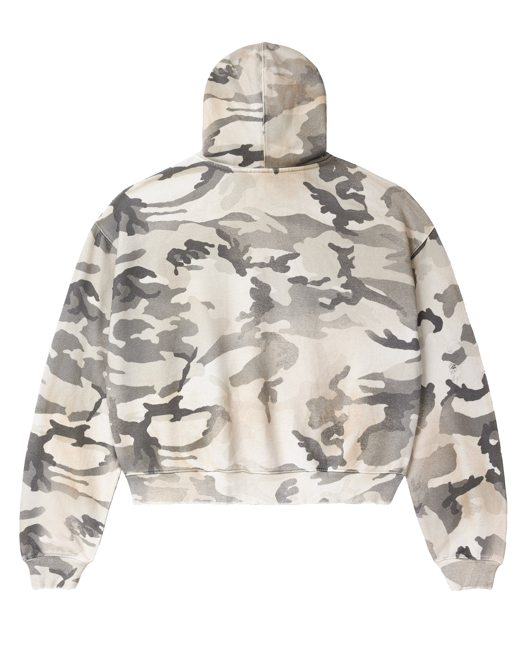 WINTER CAMO ZIP UP