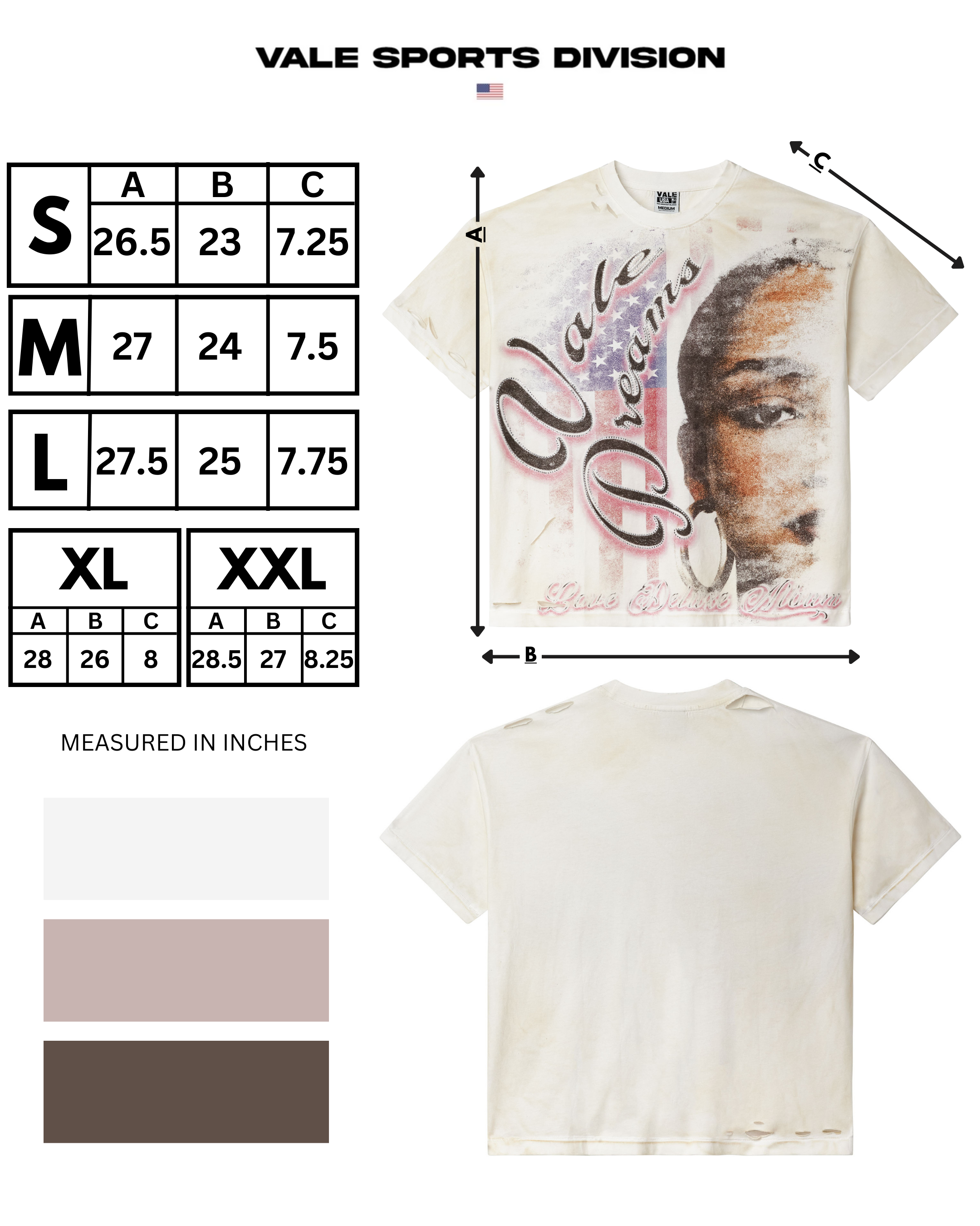 AMERICAS DREAM BLING TEE